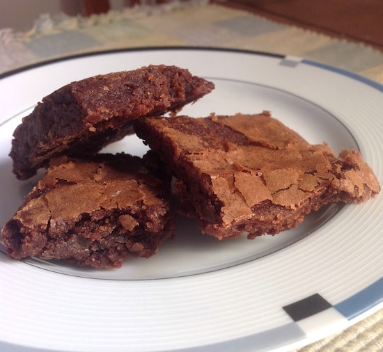 small batch brownies cocoa powder