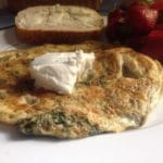 spinach and egg frittata