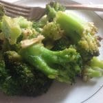 oven roasted lemon garlic broccoli