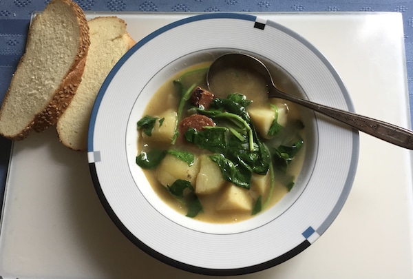 Quick Caldo Verde Soup
